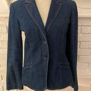 Vintage 80’s denim blazer